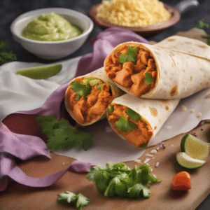 BUTTER CHICKEN BURRITO