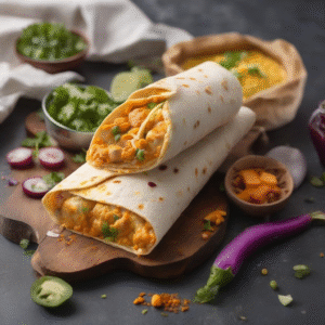“Shahi Paneer Burrito