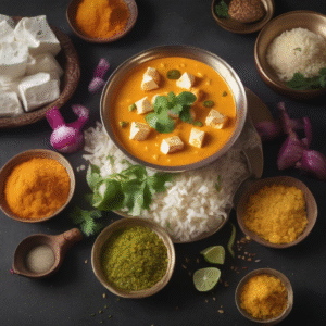 Shahi Paneer in creamy cashew tomato gravy — A & S Fusion, Granville St Vancouver
