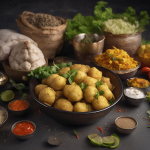 Aloo Gobhi — spiced potato and cauliflower curry — A & S Fusion, 8028 Granville St Vancouver