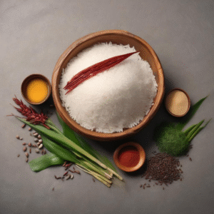 Steamed Aromatic Basmati Rice for Curry A&S Fusion Vancouver