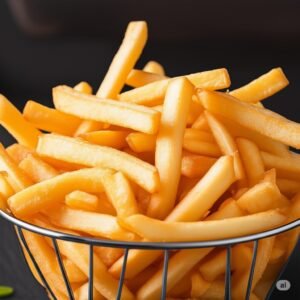 Plate of Golden Fries from A&S Fusion Vancouver,
