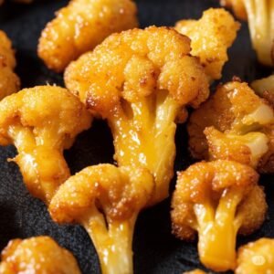 Tempura honey-glazed cauliflower