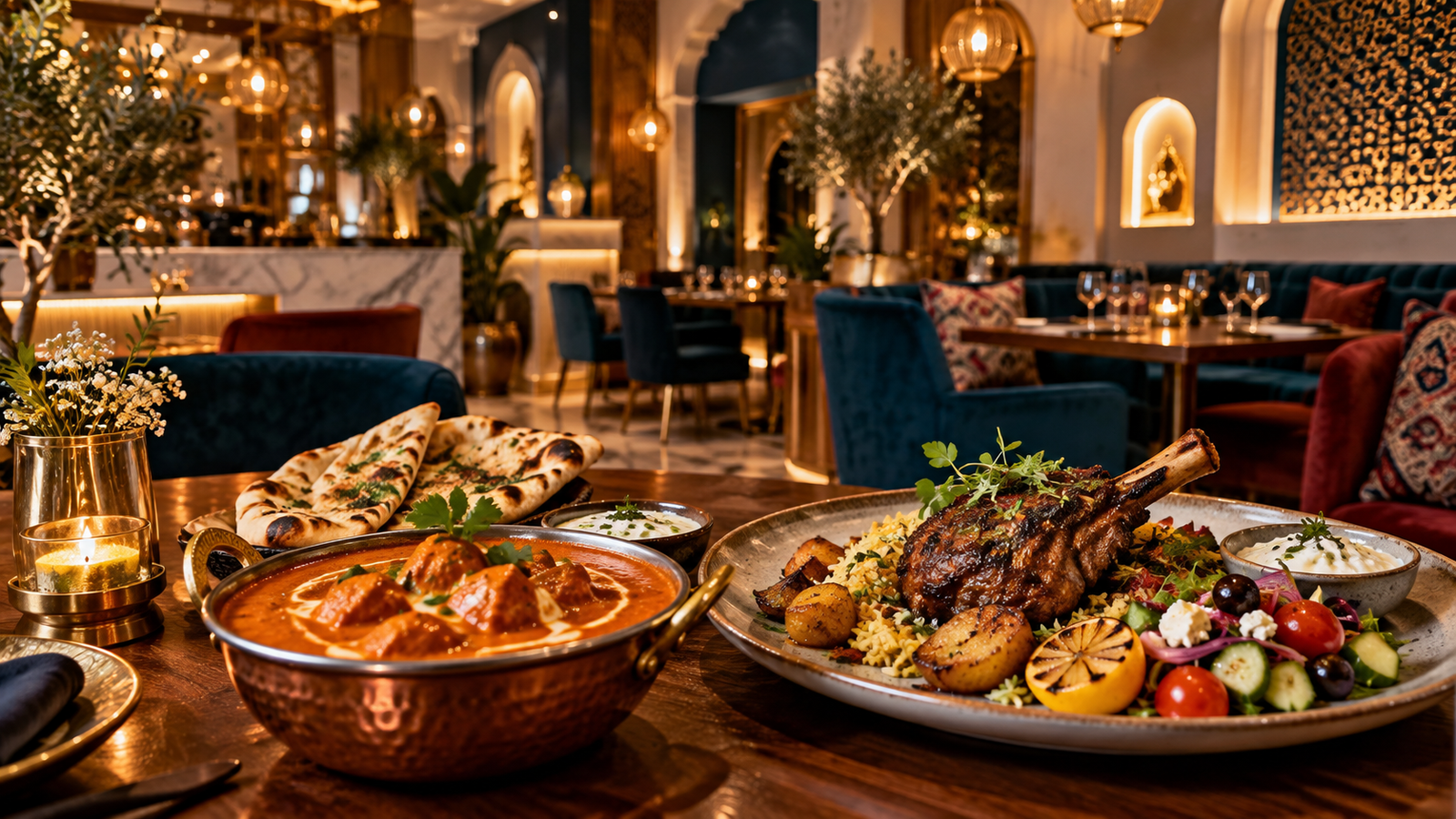 Best restaurant in Marpole Vancouver - A&S Fusion Indian Greek fusion dining