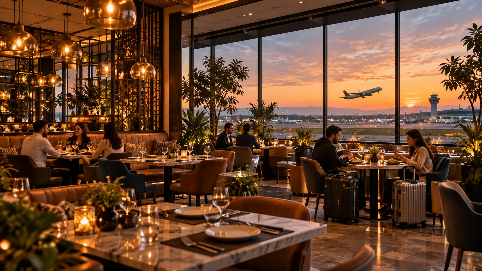 Restaurant near Vancouver airport YVR dining room at A&S Fusion Marpole